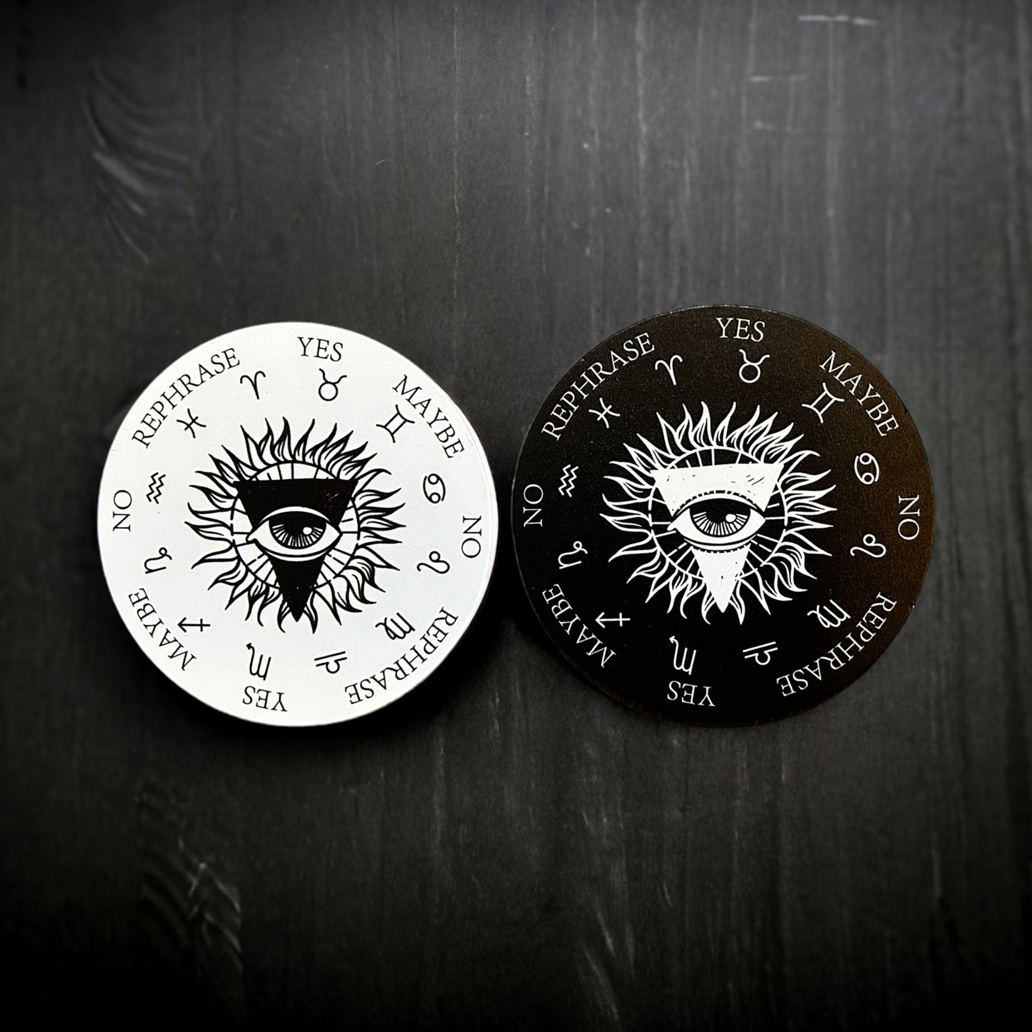 Goddess Eye Zodiac Pendulum Answer Board