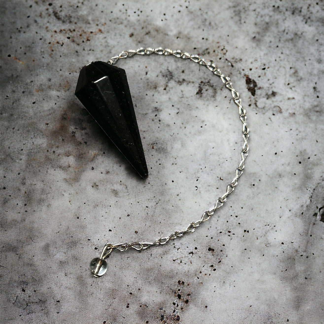 Black Obsidian Pendulum