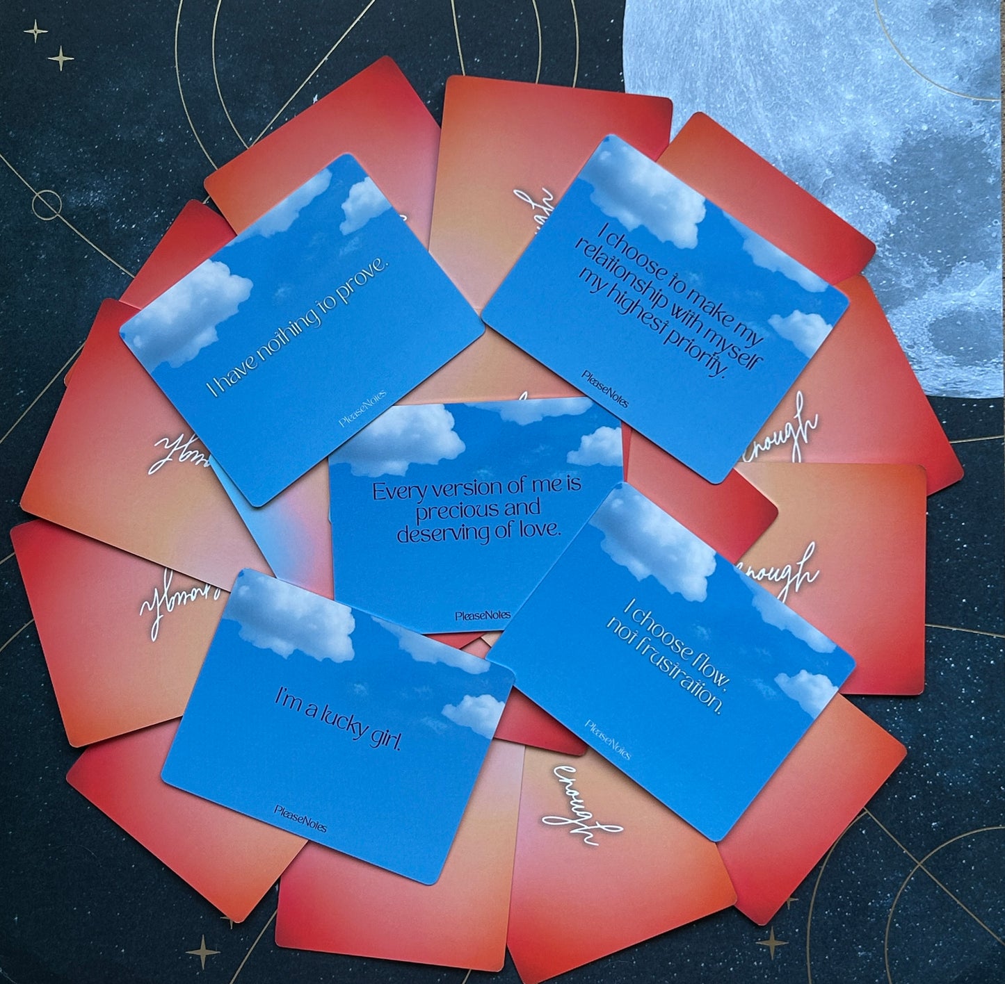 I Am Enough Affirmation Cards