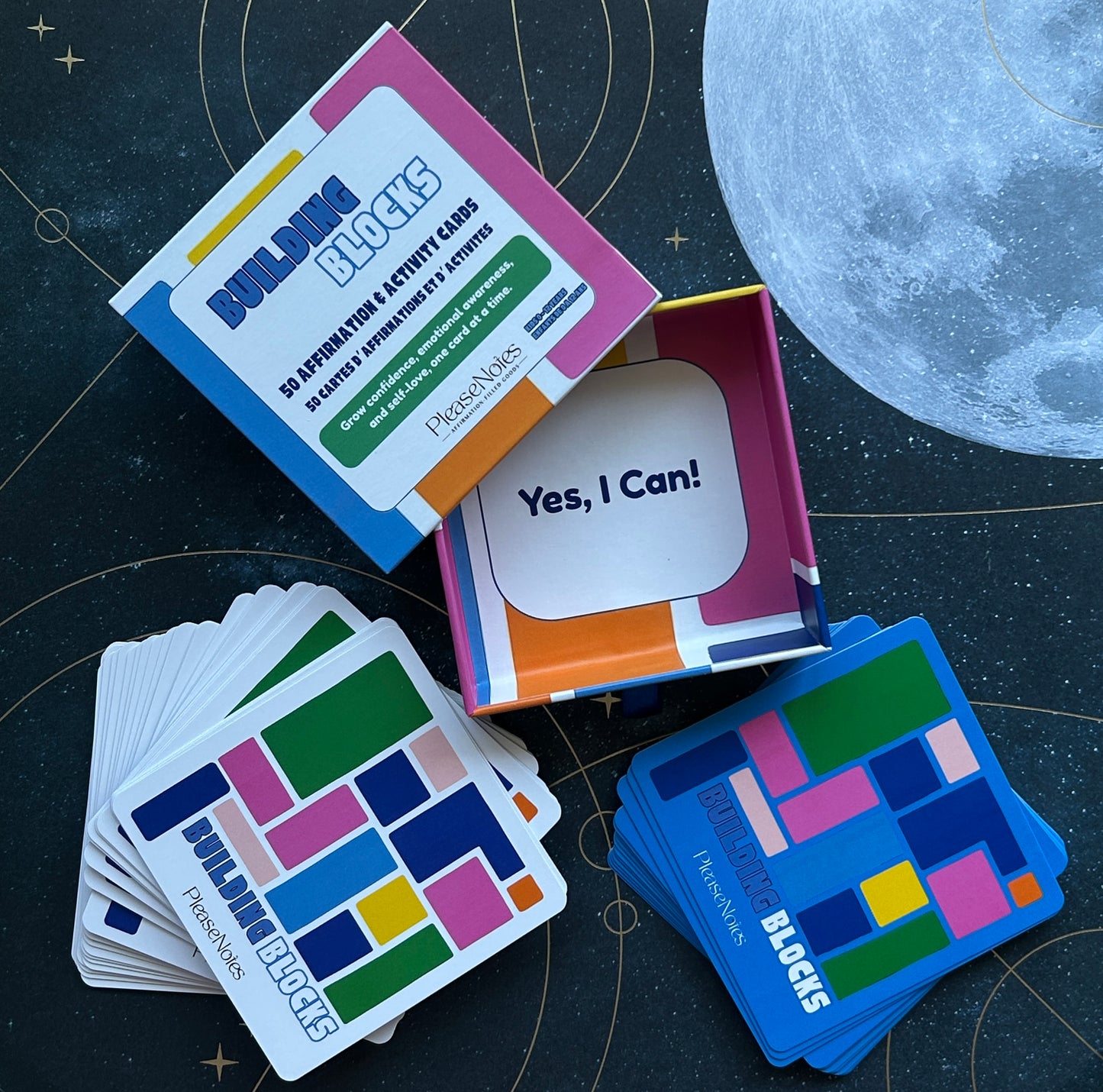 Building Blocks Kids Affirmation Deck