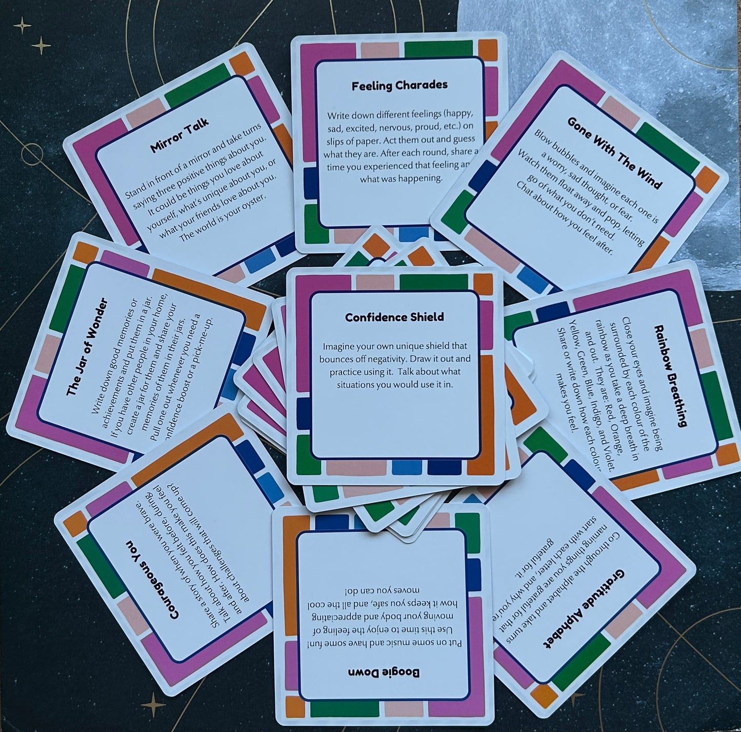 Building Blocks Kids Affirmation Deck