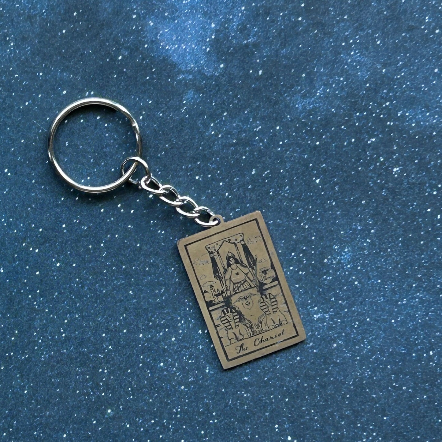 Tarot Card Keychain