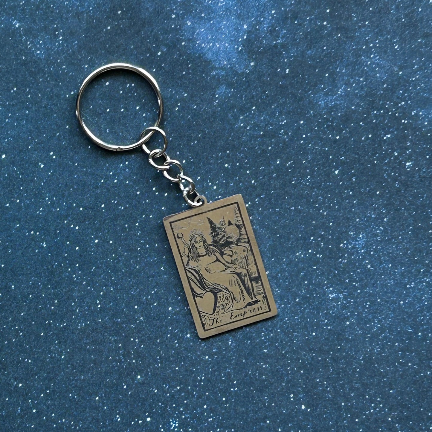 Tarot Card Keychain