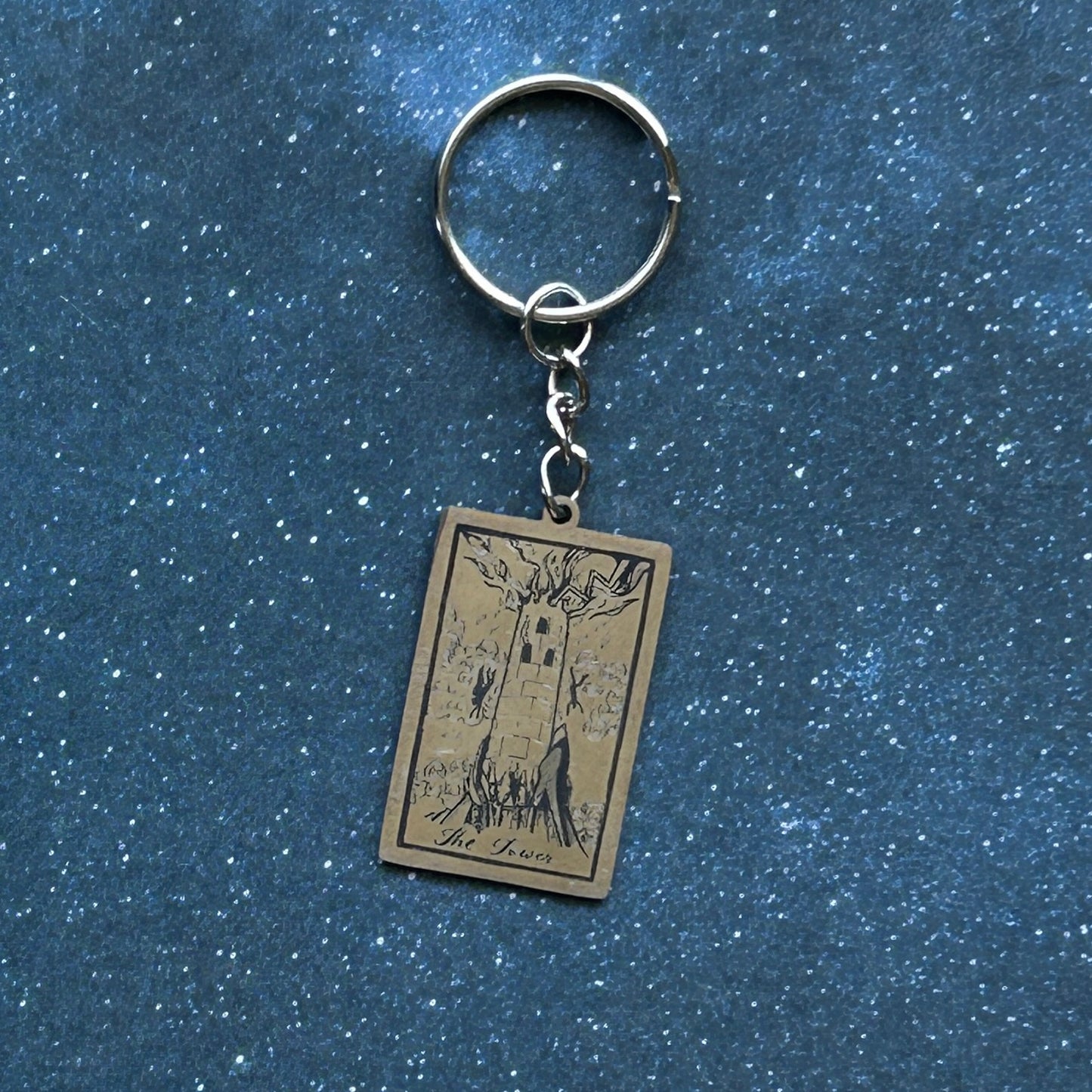 Tarot Card Keychain